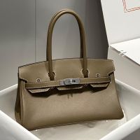 Hermes Birkin 29 Shoulder Bag Swift Leather Gold/Palladium Hardware Khaki