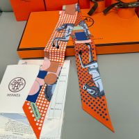 Hermes Cavalier en Formes Twilly In Orange