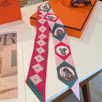 Hermes Colliers et Chiens forever Twilly In Pink