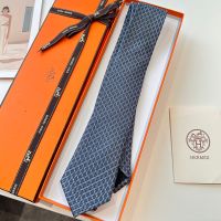 Hermes Escape Game Tie In Dark Blue