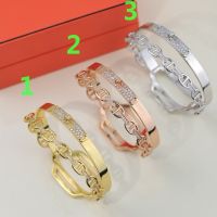 Hermes Kelly Double Tour Diamante Bracelet