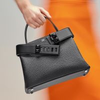Hermes Medor 27 Bag Togo and Swift Leather Black