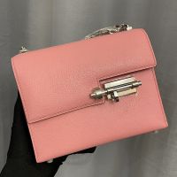 Hermes Mini Verrou Chaine Bag Chevre Mysore In Cherry
