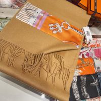 Hermes Patch De Soie Scarf In Yellow