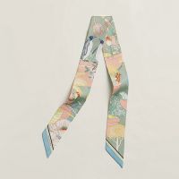 Hermes Precious Paradise Twilly In Apricot